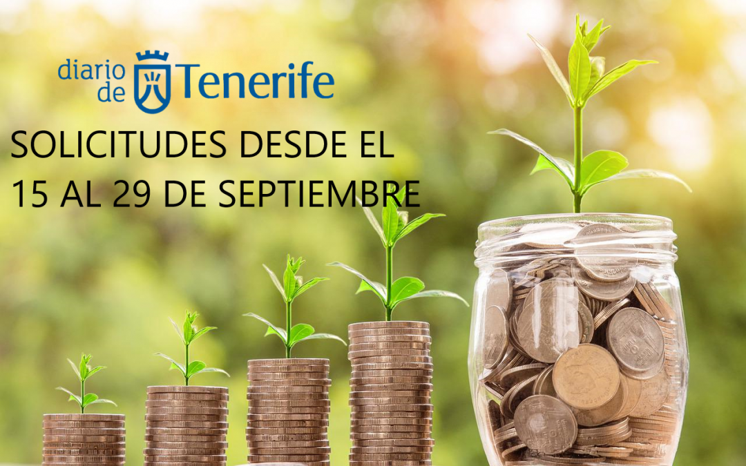 LEE LAS BASES que  establece el Cabildo, para las ayudas por  925.000  euros para  mejorar  la  competitividad  del tejido empresarial de Tenerife. Plazo de presentación del 15 al 29 de Septiembre del 2022.